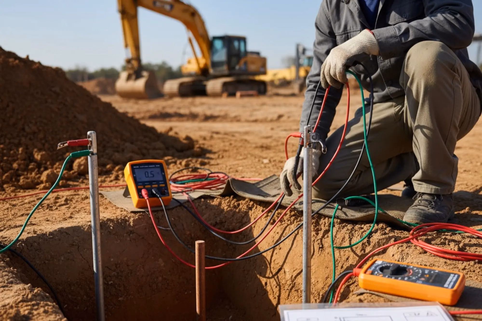 Earth Pit Testing